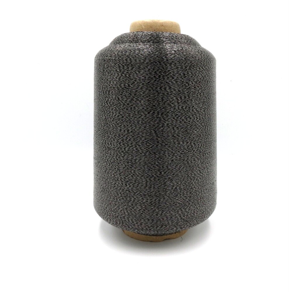 Lurex High Quality Gray Metallic Thread "Gun Metal" Soft/Fine 1/127" 680grs
